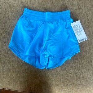 Lululemon hotty hot high rise lined short